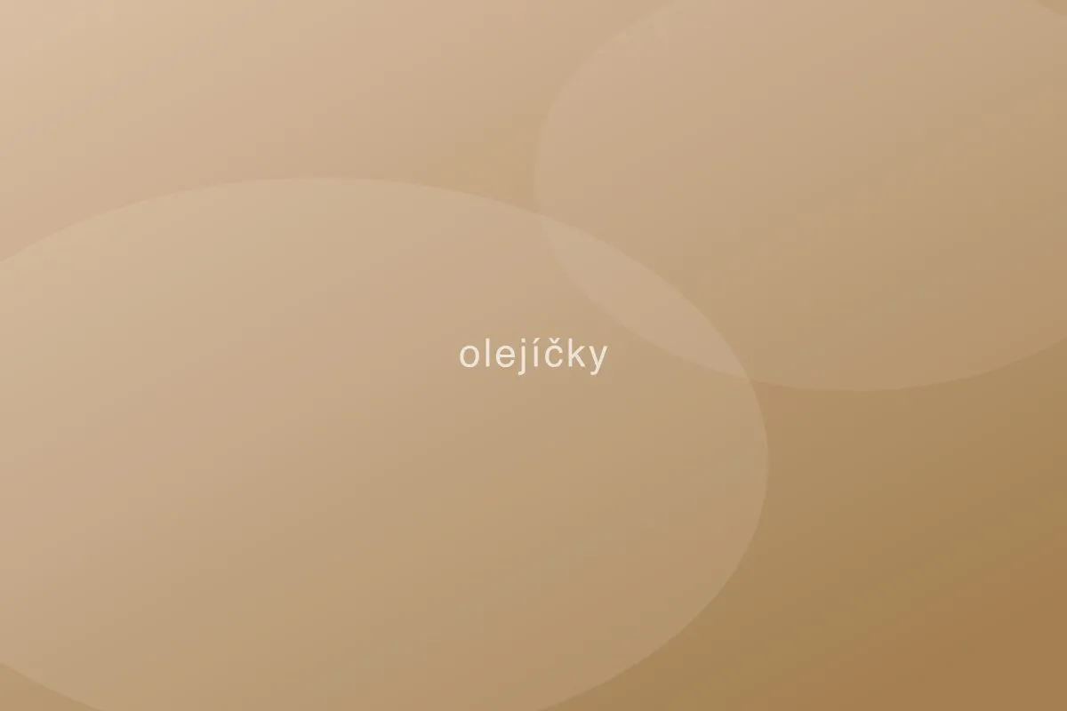 Používám jen nedráždivé oleje