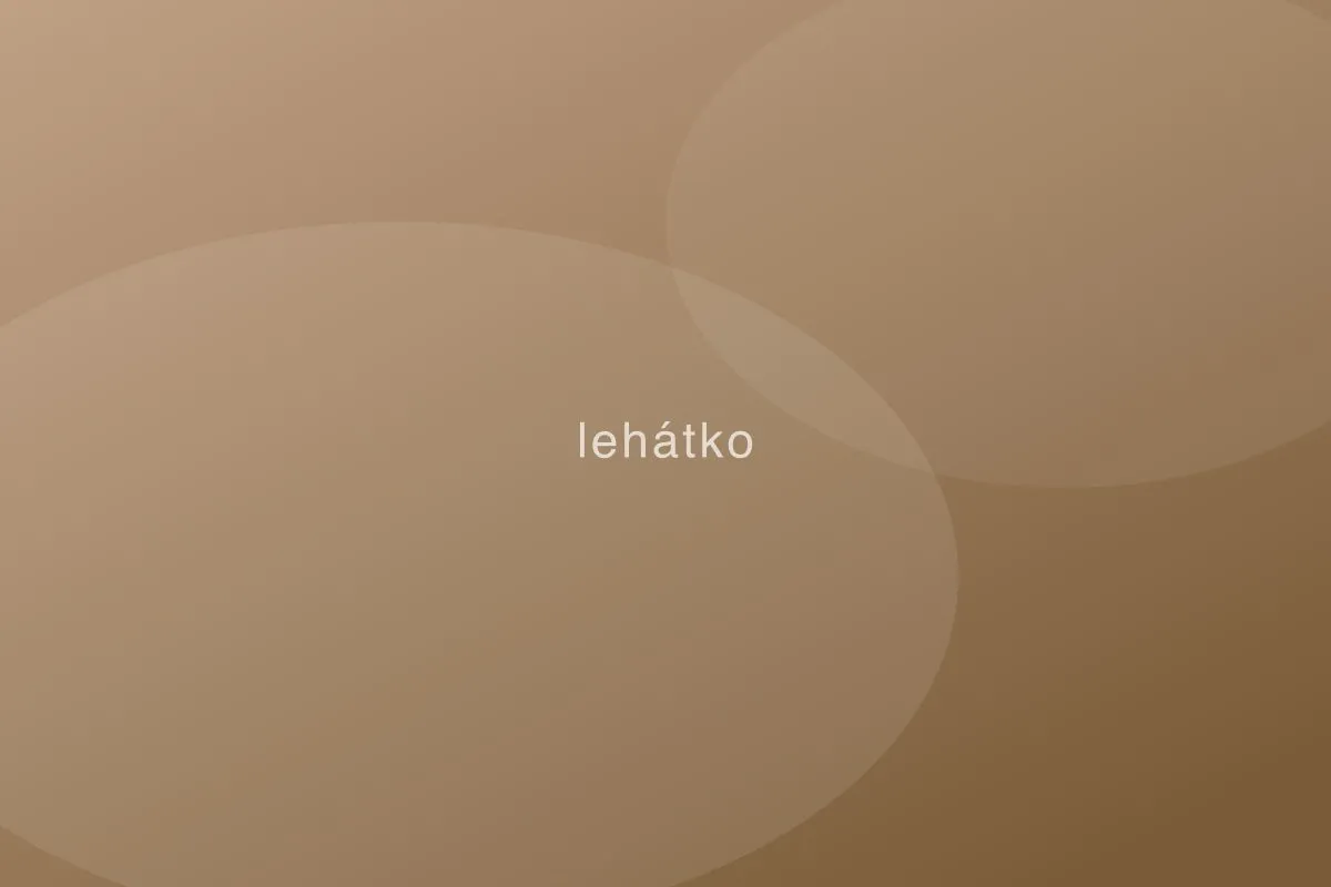 Vyhřívané lehátko